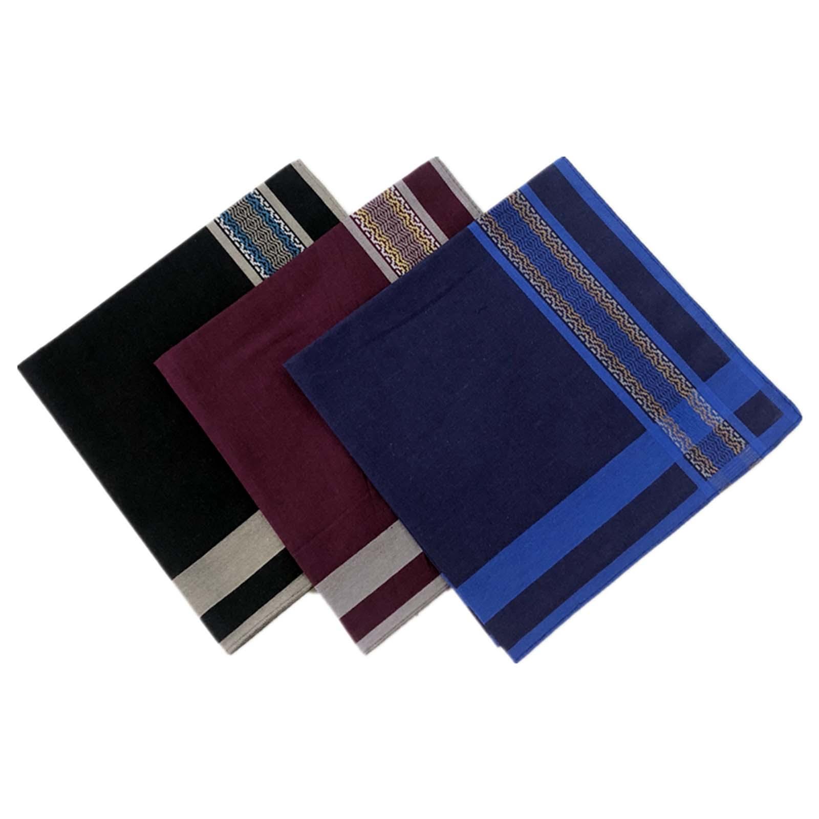 6 Pièces de Mouchoirs en Tissu - Handkerchief Cotton Men avis et prix