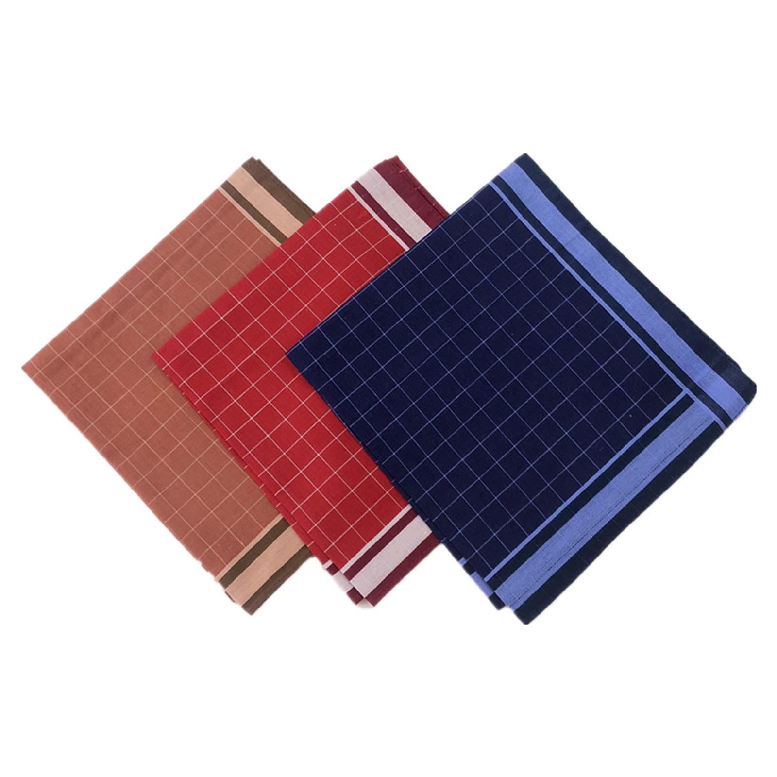 6 Pièces de Mouchoirs en Tissu - Handkerchief Cotton Men avis et prix