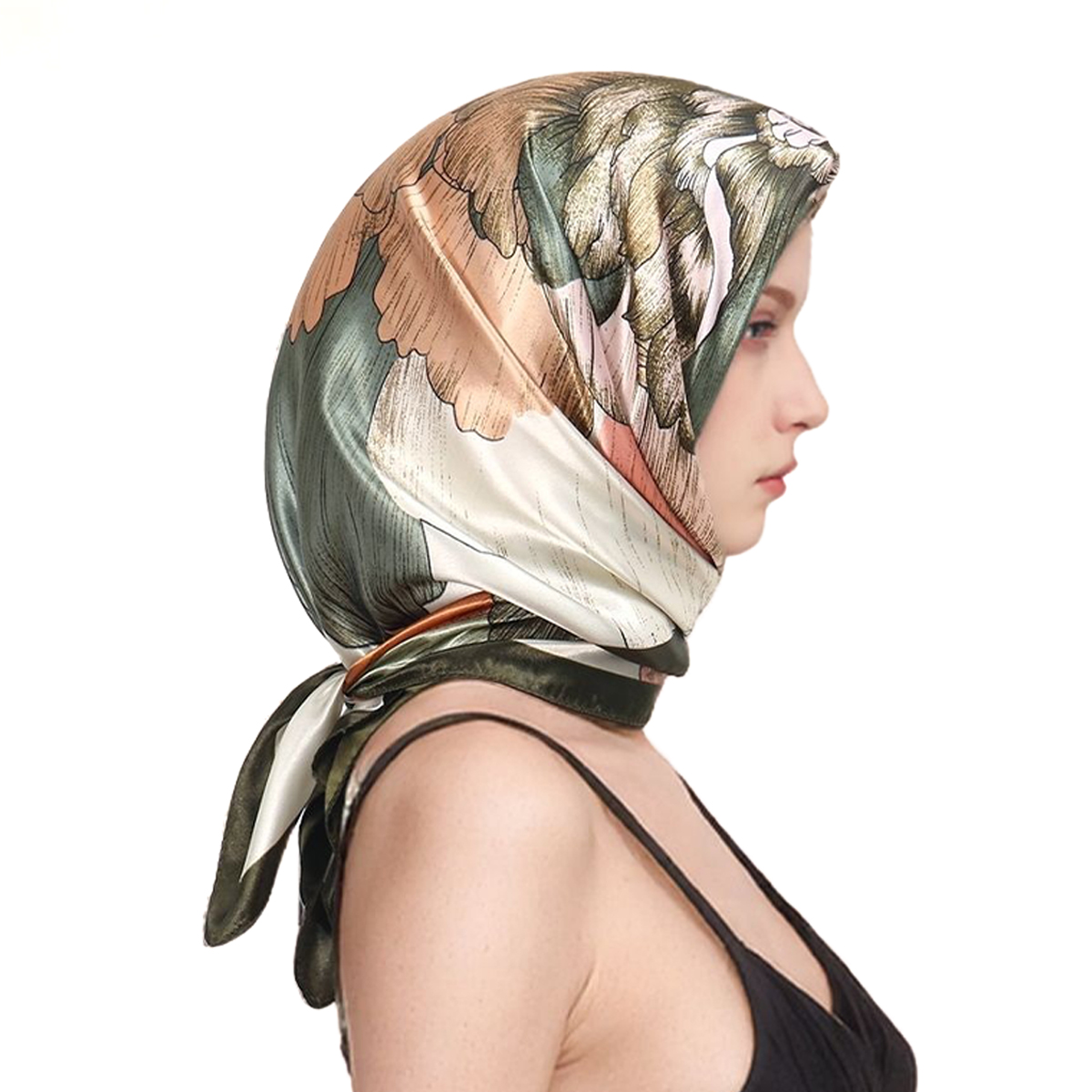 90*90 cm Satin soie carré écha - Scarf Silk Square avis et prix