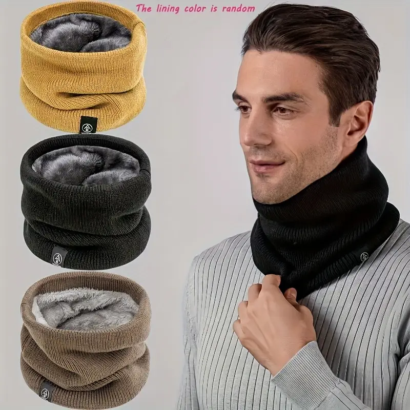 Écharpe tricotée chaude en pel - Neck Warmer Tube avis et prix