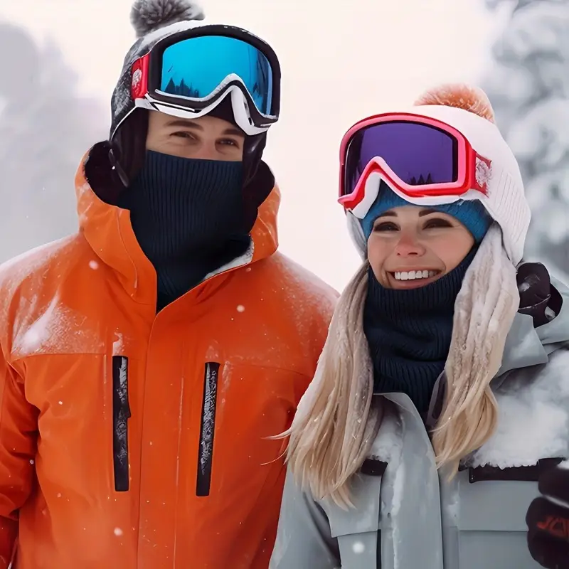 Écharpe tricotée chaude en pel - Neck Warmer Tube avis et prix