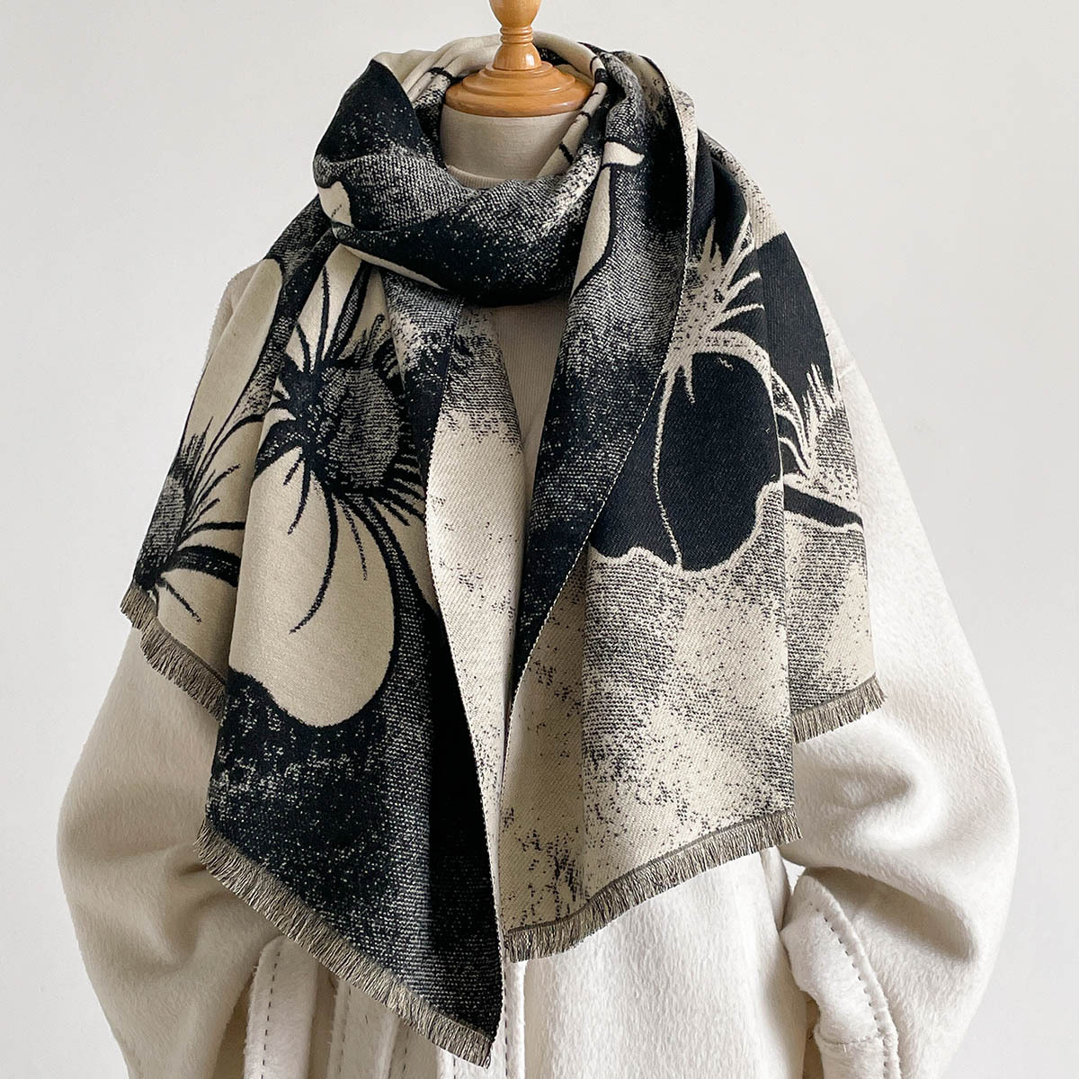 Écharpe en imitation cachemire - Pashmina Wrap Large avis et prix