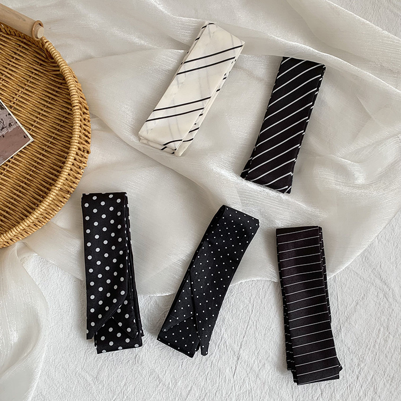 Nouvelle écharpe d'été en soie - Silk Tie Striped avis et prix