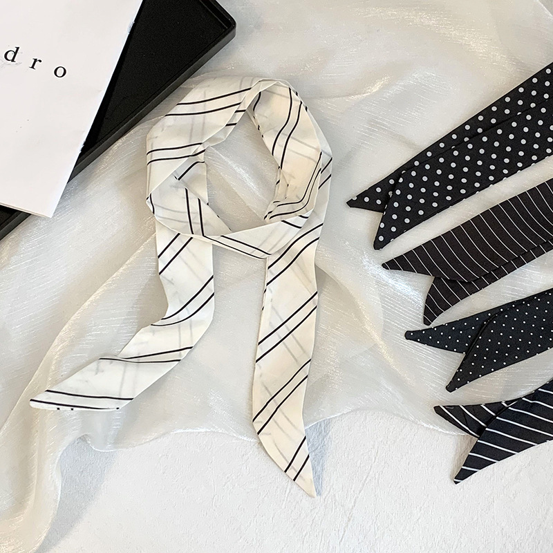 Nouvelle écharpe d'été en soie - Silk Tie Striped avis et prix