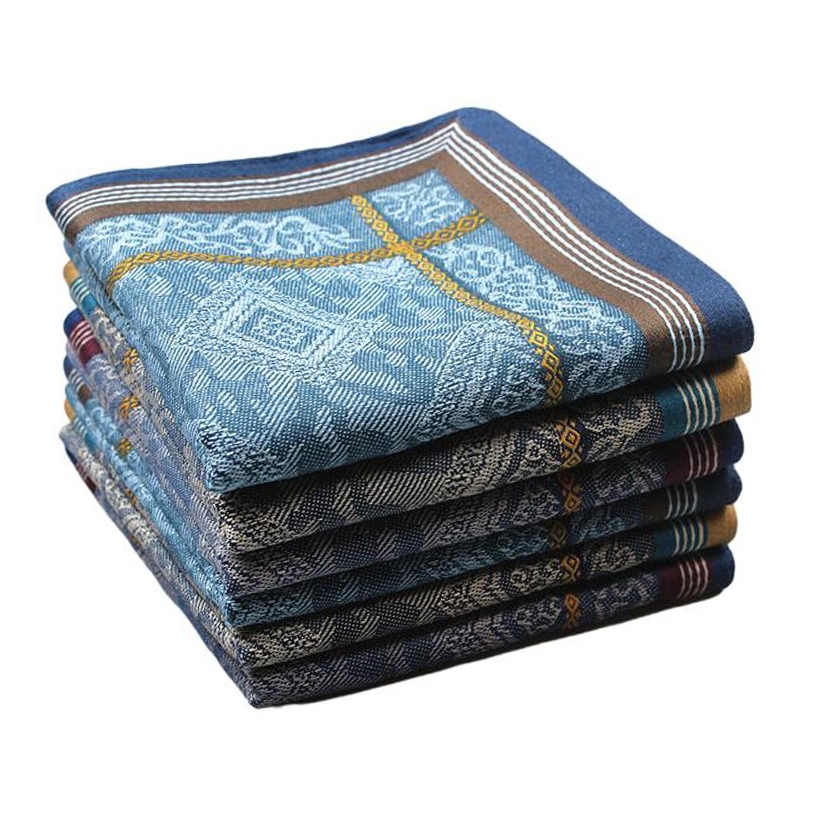 3 pièces de mouchoirs de poche - Handkerchief Cotton Men avis et prix